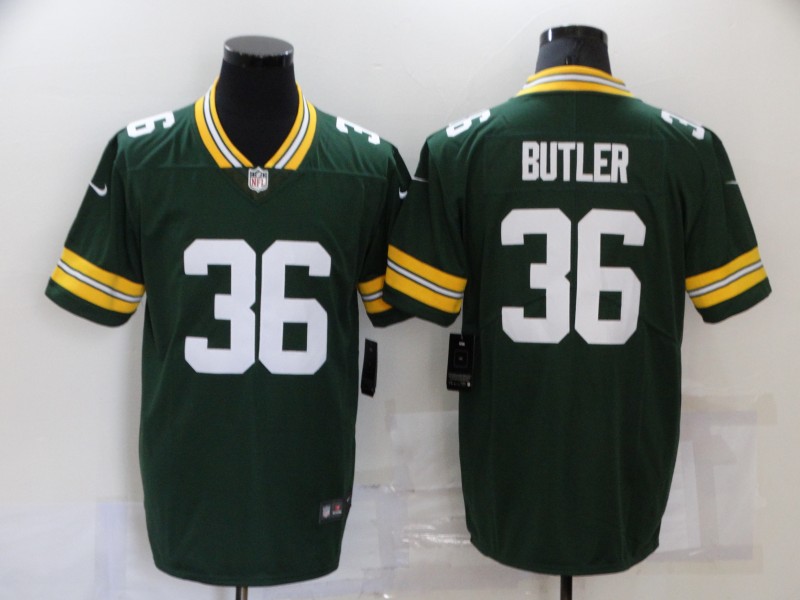 Men's Green Bay Packers LeRoy Butler #36 Green Jersey